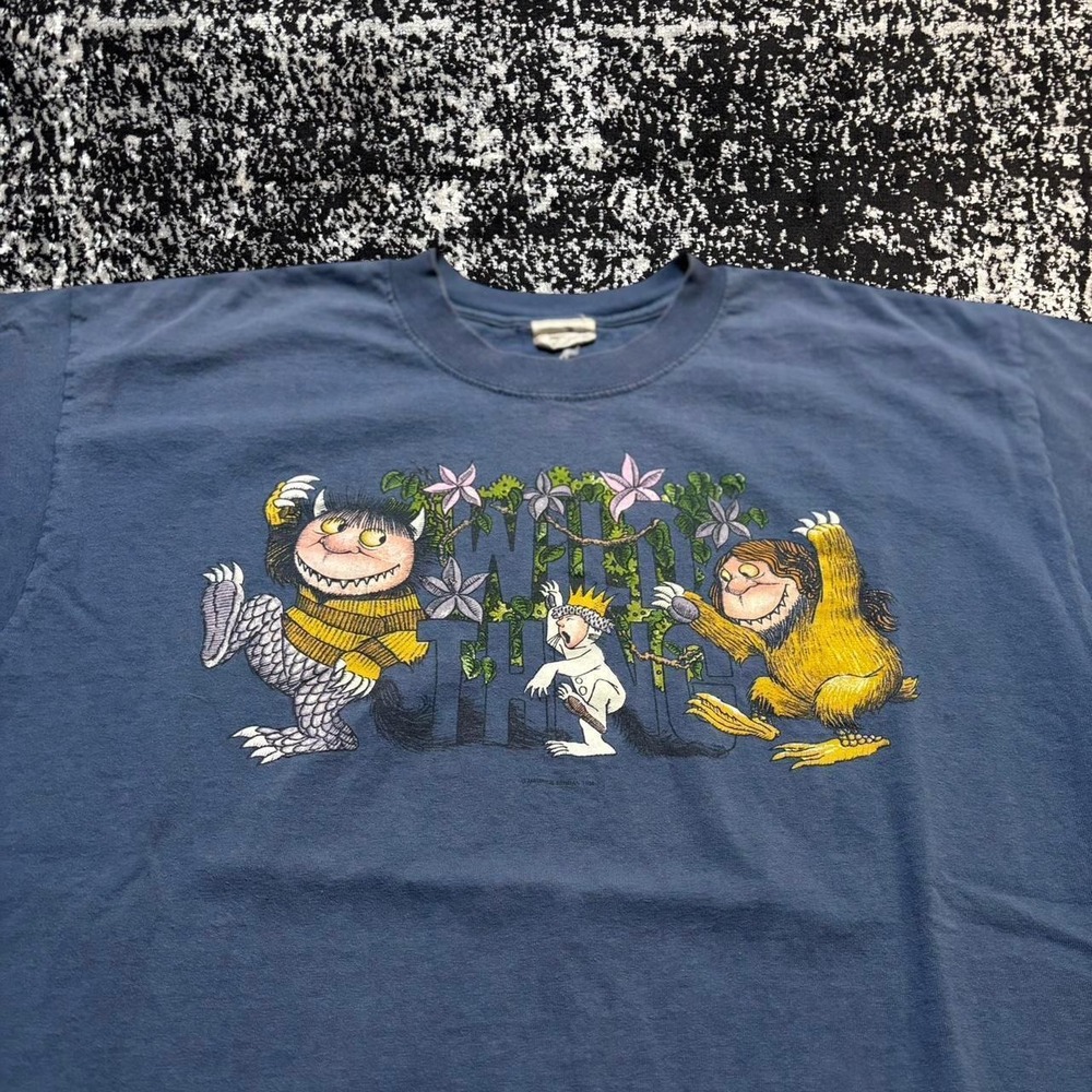 Vintage 90s Where The Wild Things Are Graphic T shirt